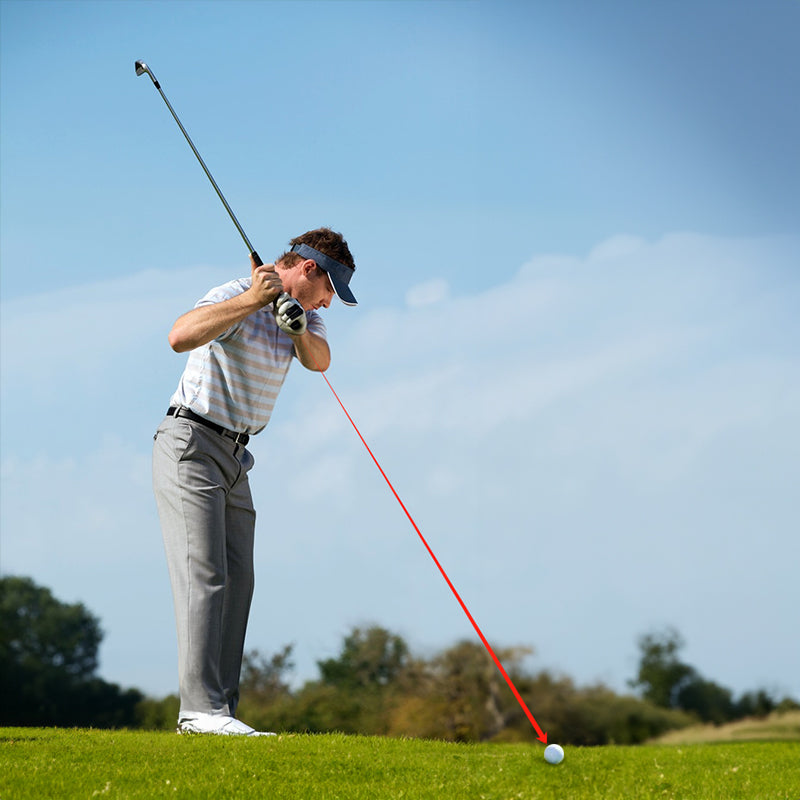 Golf swing training aid: swing plane corrector, posture indicator, indoor laser practice tool. - V.I.P Digital Presence