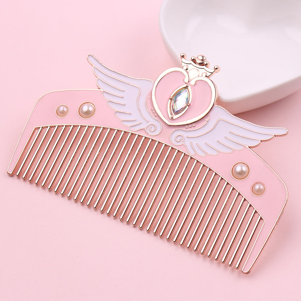 Girl Heart Creative Straight Hair Comb Cute Valentine's Day Gift - V.I.P Digital Presence