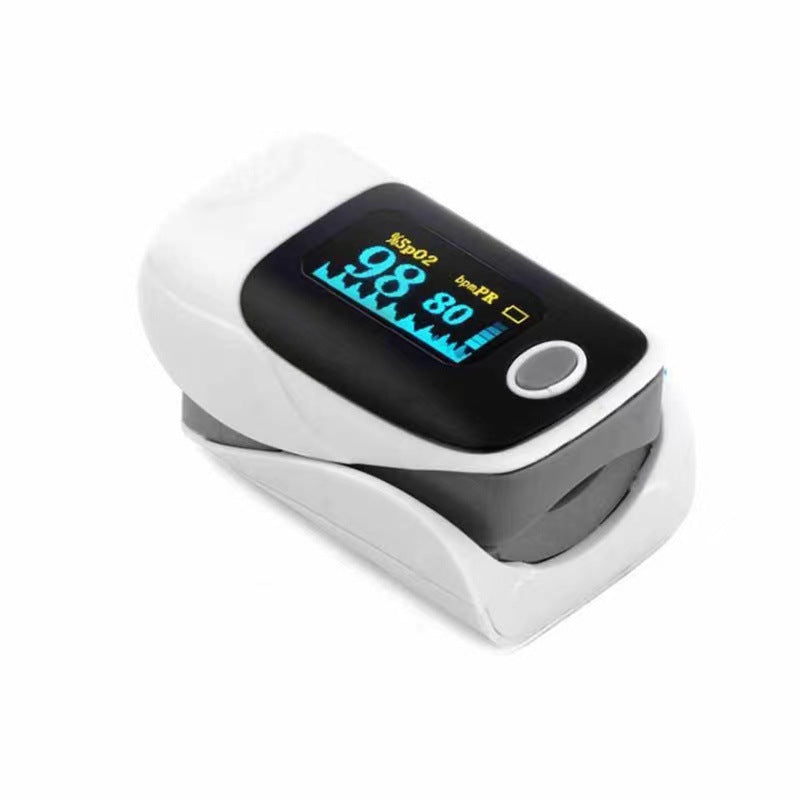 Oximeter CE Elderly Home Sleep Monitoring Oximeter Fingerclip Pulse Heart Rate Monitoring Saturation - V.I.P Digital Presence