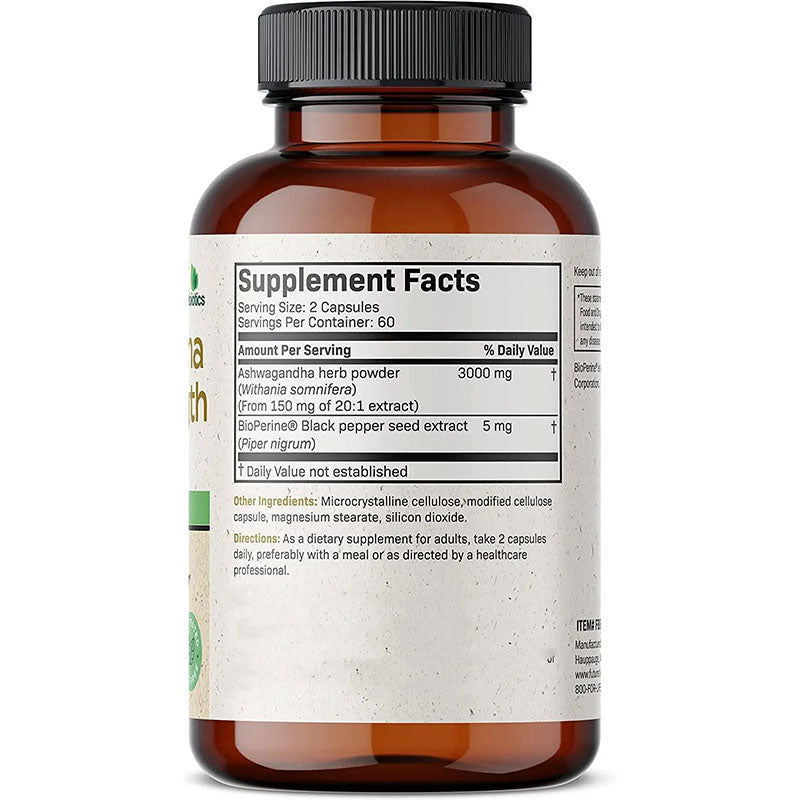 South African Drunken Eggplant Capsules Ashwagandha Capsules Energy Supplement - V.I.P Digital Presence