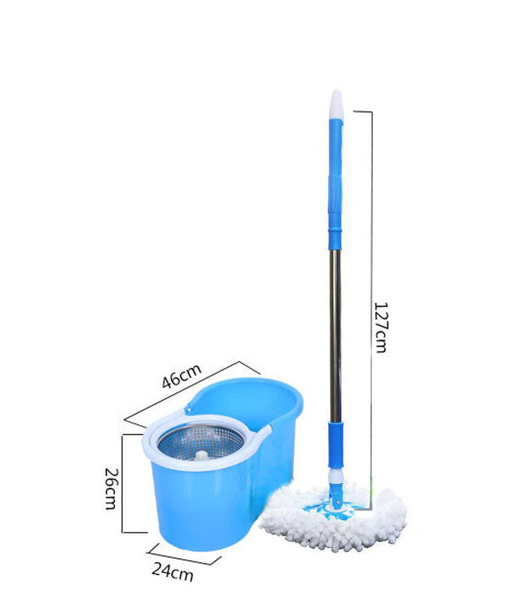 Rotating Mop Bucket Good God Mop Hand Pressure Dual Drive Automatically Mop Mop Bucket Household Mop Stainless Steel Mop - V.I.P Digital Presence