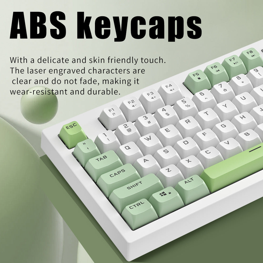 BM108 mechanical tactile keyboard with high aesthetic value, mixed light e-sports game office mute film keyboard - V.I.P Digital Presence