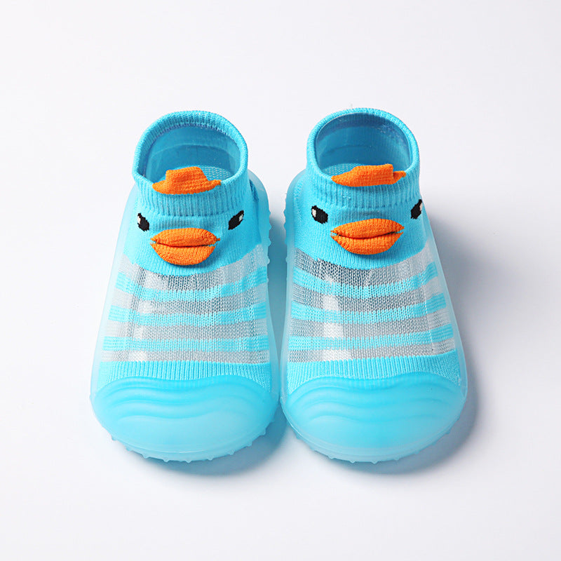 Spring And Summer Mesh Toddler Shoes Baby Boys And Girls Baby Floor Shoes Indoor Soft Bottom Non-Slip Children Do Not Drop Toddler Shoes