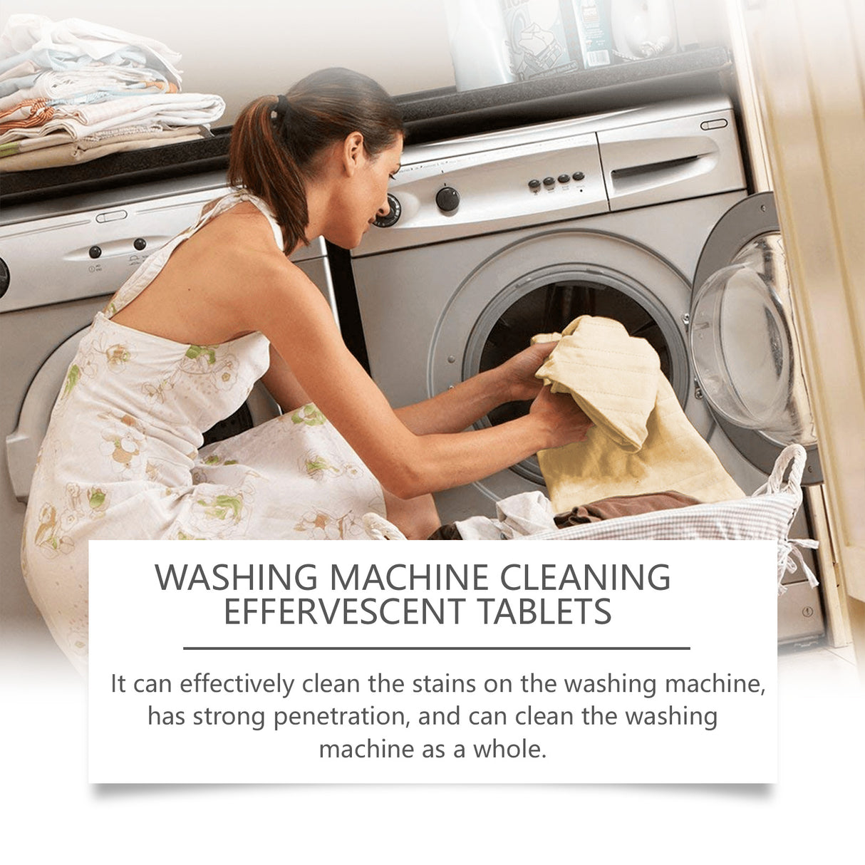 Washing Machine Cleaning Effervescent Sheet Washing Tank Cleaning Dirt, Odor And Fragrance Cleaning Sheet - V.I.P Digital Presence