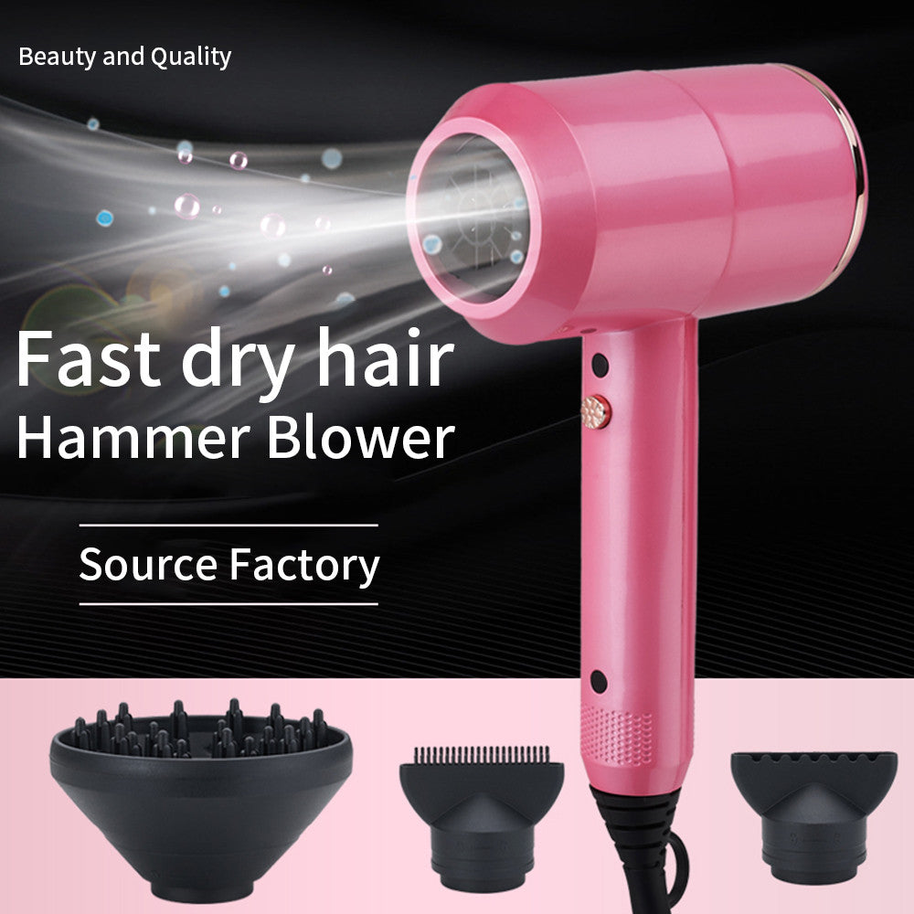 Hair Dryer Household Hammer Hair Dryer Hair Salon High Power Hair Dryer Hotel 110v Small Appliances - V.I.P Digital Presence