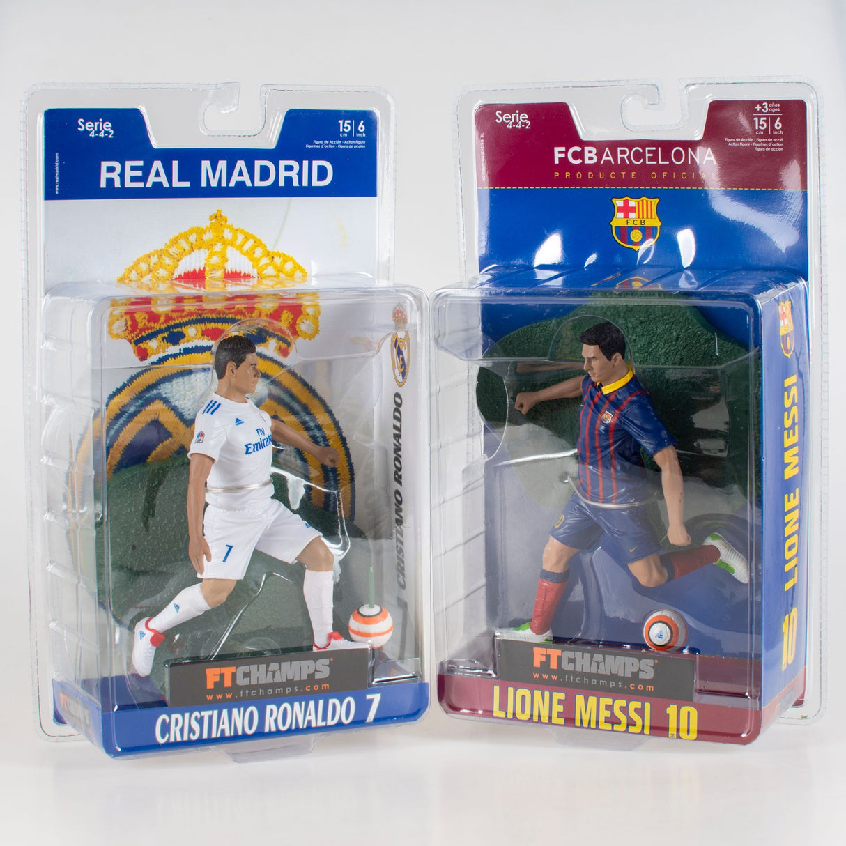 Sports football star Cristiano Ronaldo Lionel Messi Barcelona Real Madrid football fan commemorative figurine - V.I.P Digital Presence