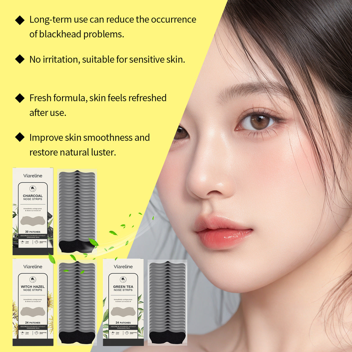 Blackhead Pore Patch Series Gently Clean The Pores Of The Nose Blackhead Acne Is Not Tight