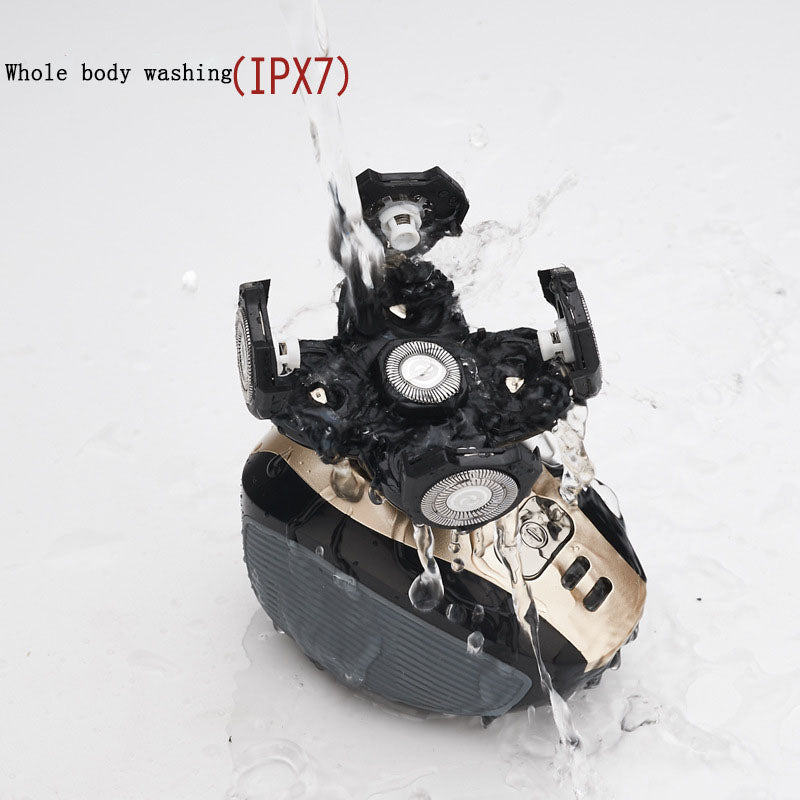 Multifunctional 5-Head Shaver Rechargeable Razor Water Washing Bald Head Machine Five-In-One Razor - V.I.P Digital Presence