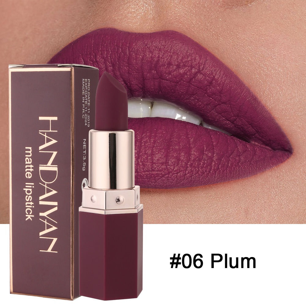 HANDAIYAN Han Daiyan Amazon Hot 6 Color Matte Moisturizing Lipstick lipstick - V.I.P Digital Presence