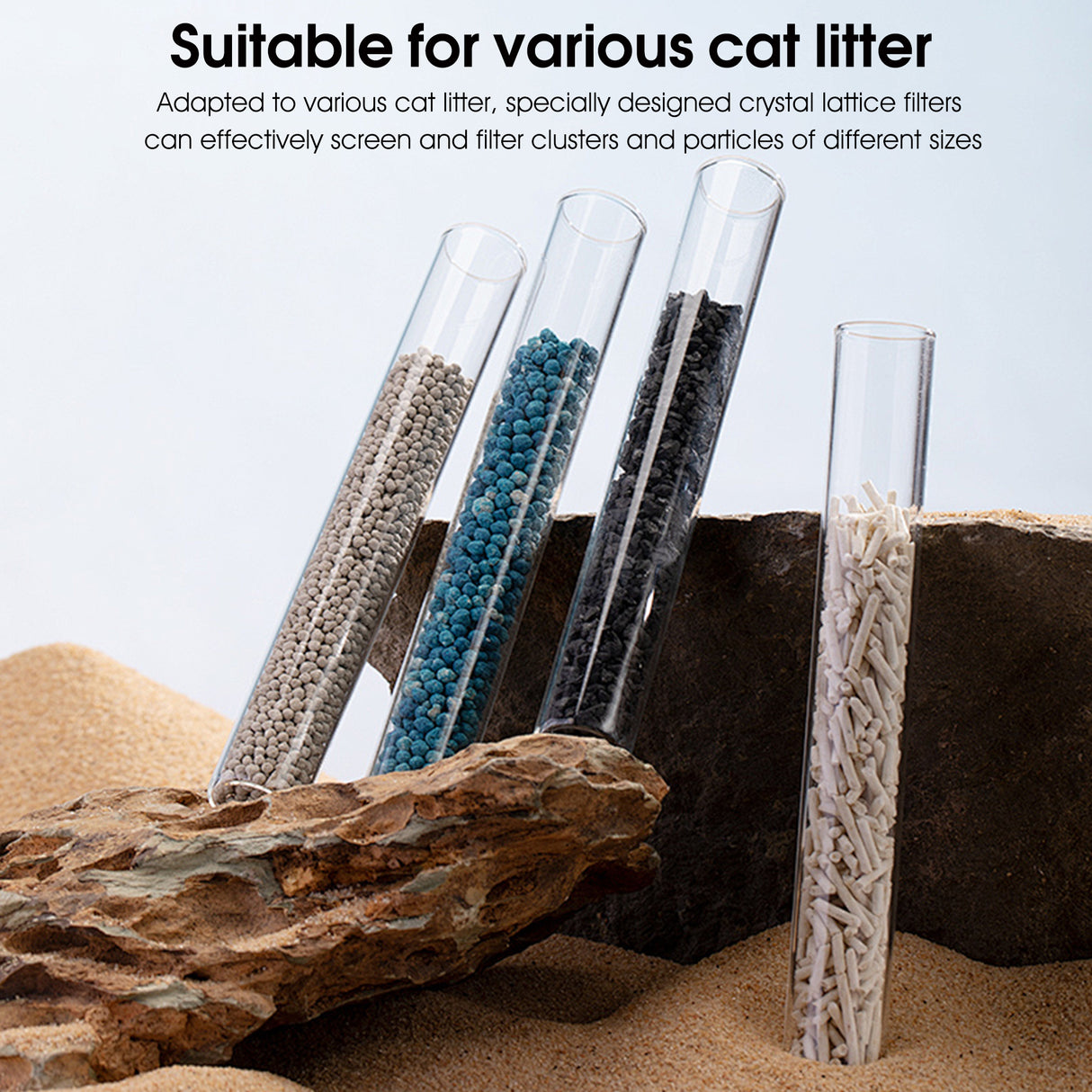 Automatic Smart Cat Litter Box, Large Capacity Self-Cleaning Litter Box with Infrared/Gravity/Ambient Light Function(Model B) - V.I.P Digital Presence