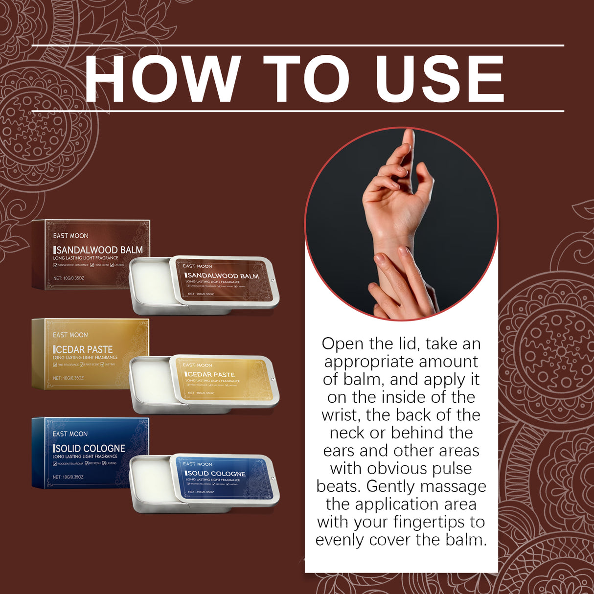 Men's Solid Balm Portable Solid Balm For Long-Lasting Fragrance Refreshing And Non-Sticky - V.I.P Digital Presence