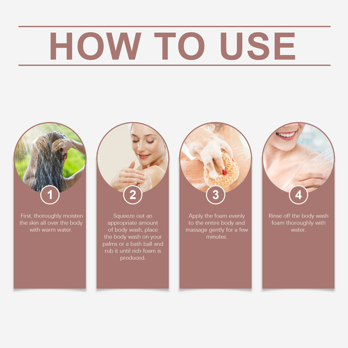 Oceaura Soothing Body Wash Shower Gel Fragrance Gentle Refreshing Moisturizing Body Wash