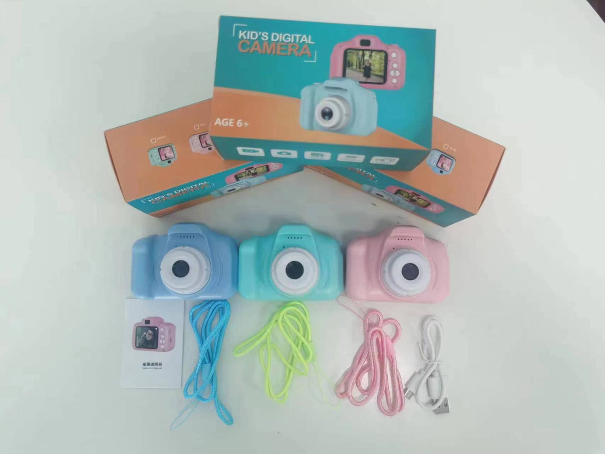 x2 HD children's digital camera cartoon camera portable SLR camera toy child birthday gift - V.I.P Digital Presence