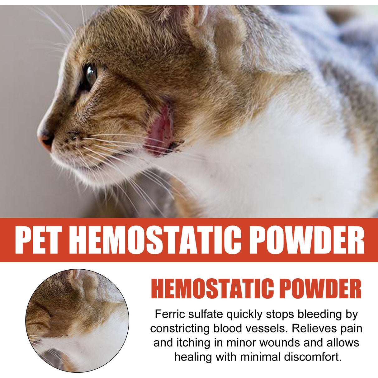 Pet Hemostatic Powder, Skin Wound Cleaning Styptic Powder For Cats And Dogs Soothing Wound Healing Powder For Pets - V.I.P Digital Presence