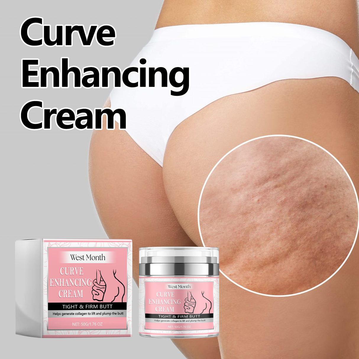 Curve Enhancing Cream, Sculpting The Hips And Firming The Curves Of The Body