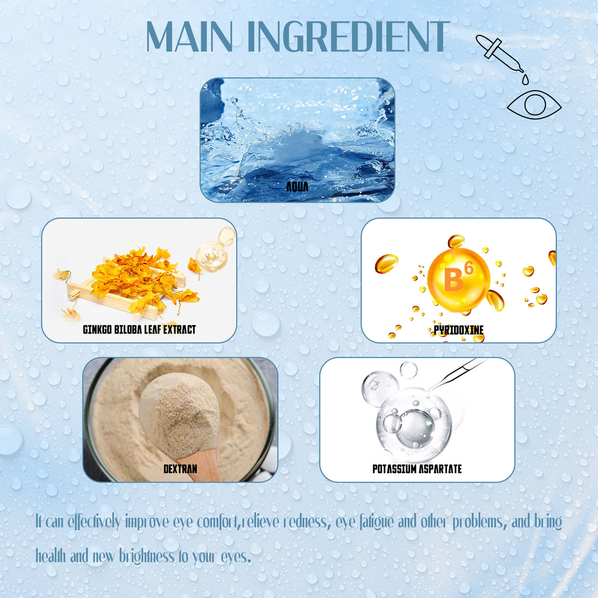 Optic Renew Eye Treatment Drops, Relieves Redness Eyestrain Dry Vision Blurry Eye Care Solution - V.I.P Digital Presence