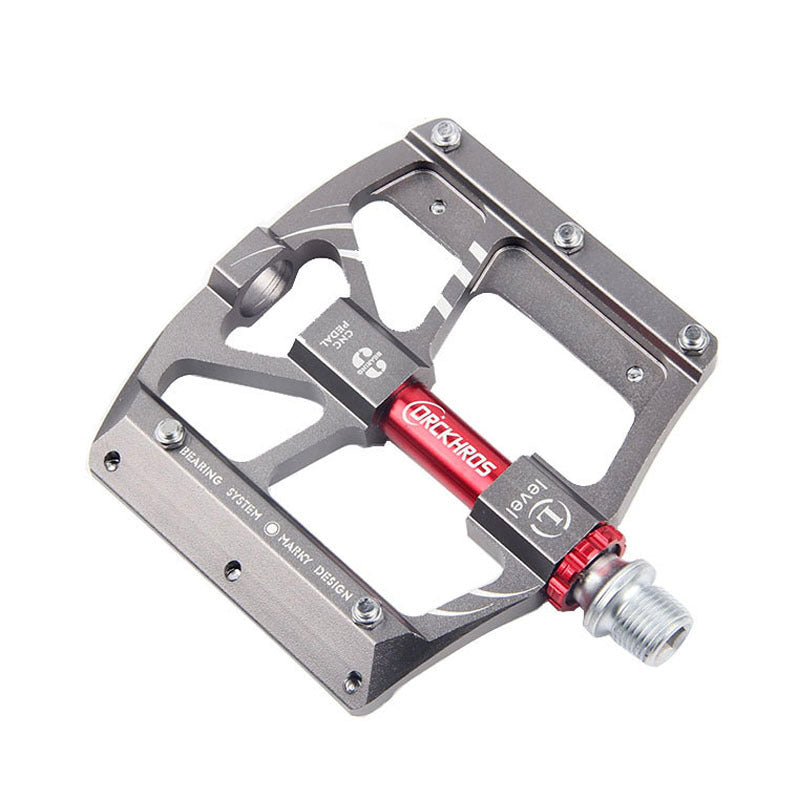 Mountain Bike Aluminum Alloy Three-Peilin Pedal Lightweight Road Bike Bearing Pedal Pedal Riding