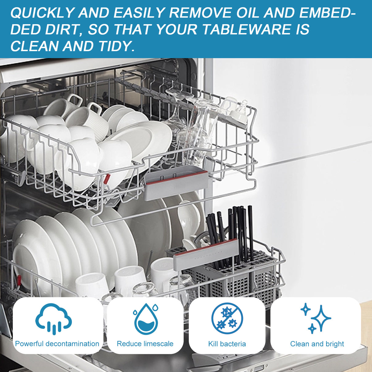Dishwasher Cleaner, Clean Oil And Scale Desalting Odor Kitchen Tableware Care Cleaner - V.I.P Digital Presence