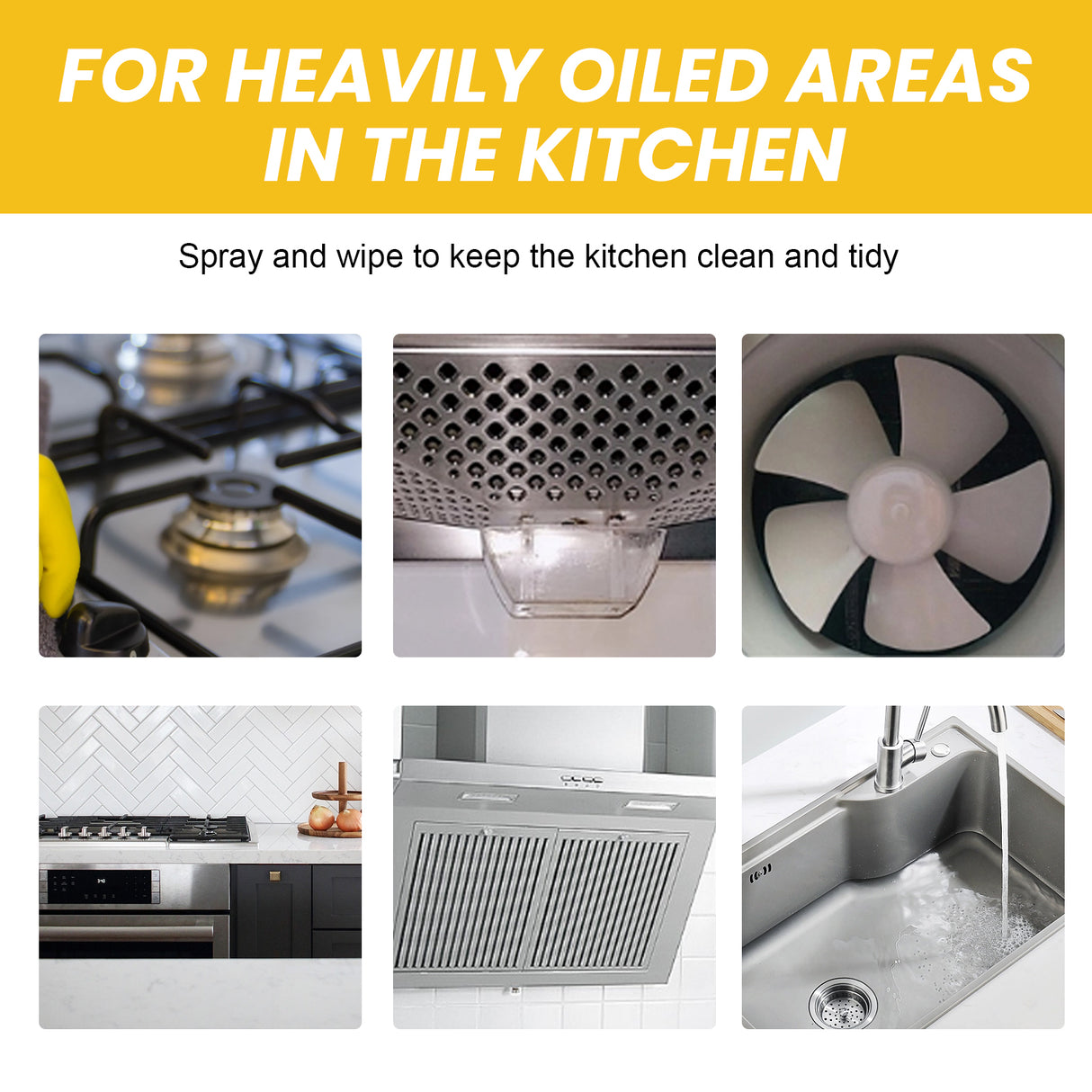 Oil Cleaning Agent, Kitchen Heavy Oil Cleaning Range Hood Oil Household Cleaning Decontamination Clean - V.I.P Digital Presence