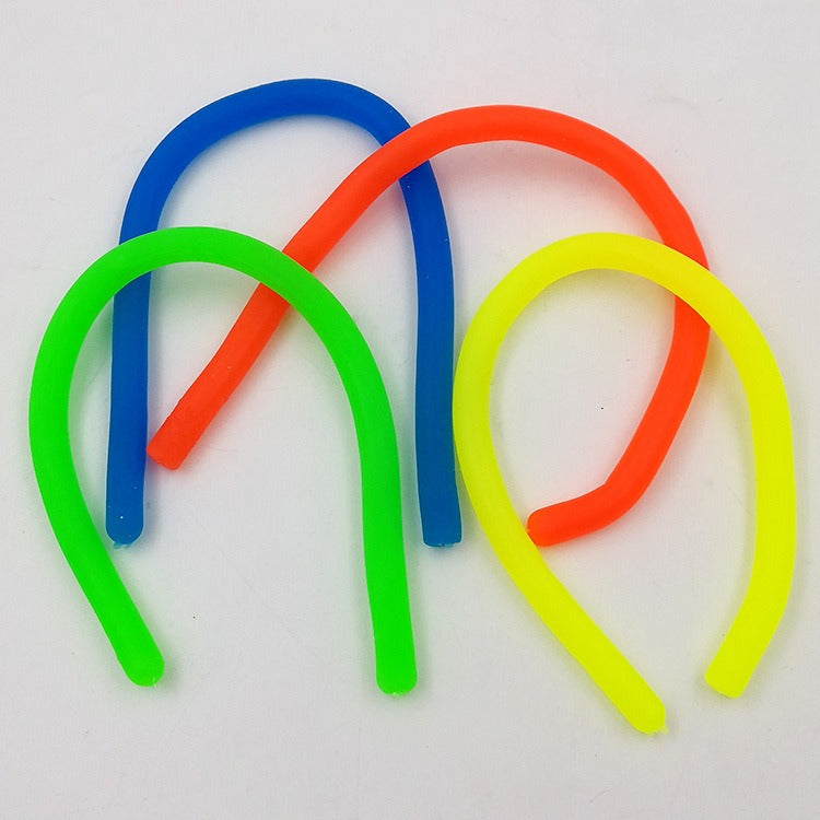 Cartoon unicorn cute pet animal lala music bracelet tpr soft rubber vent decompression noodle decompression toy - V.I.P Digital Presence