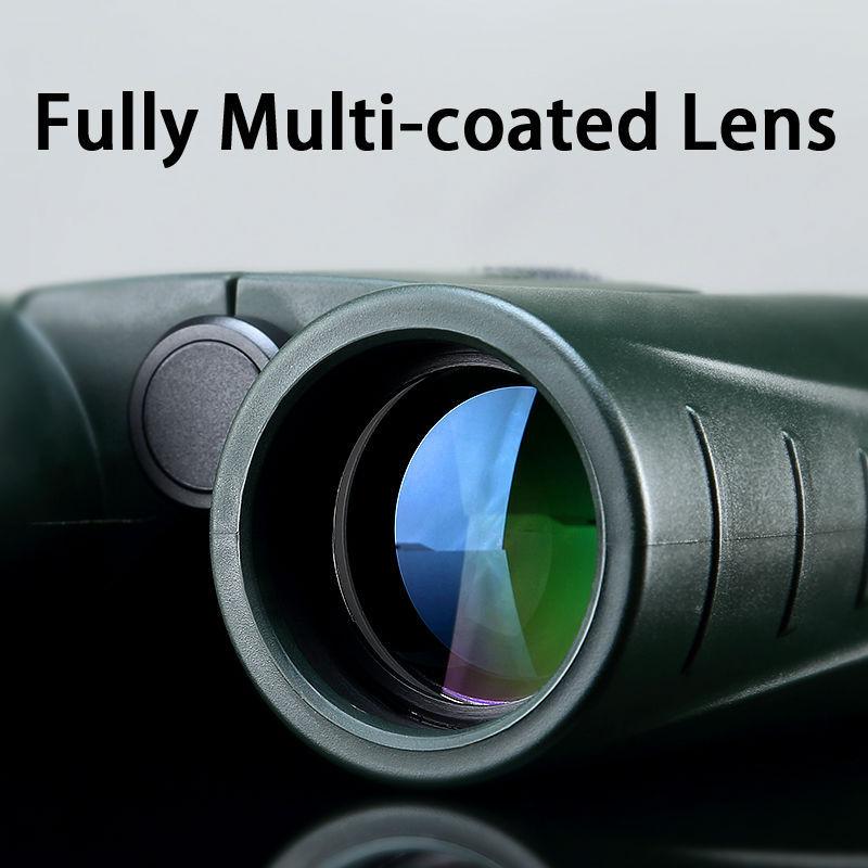 Military HD Compact Binoculars 8x32 Optics Telescope Zoom Powerful Vision Objective Lens Army Green for Hunting Sport USCAMEL