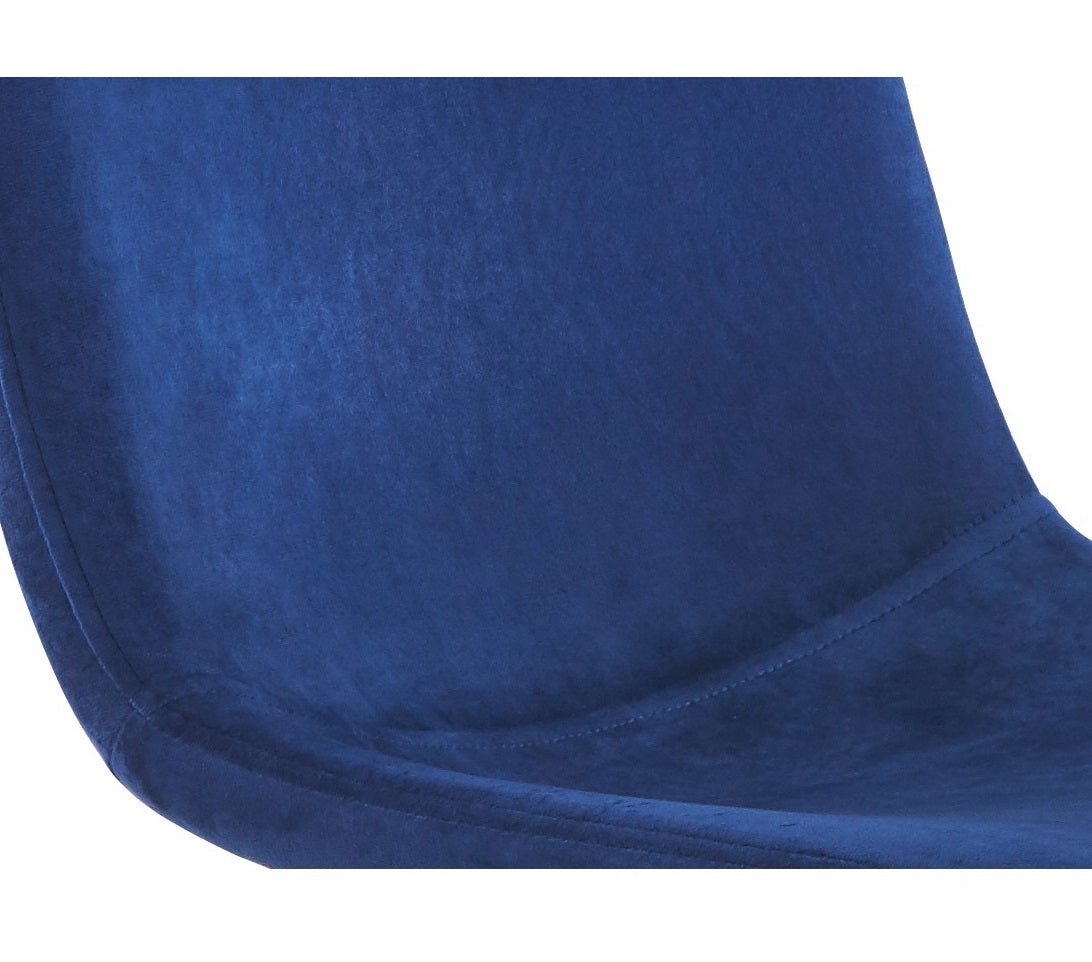 Dining Chair 4PCS(BLUE)Modern style New technology Suitable for restaurants cafes taverns