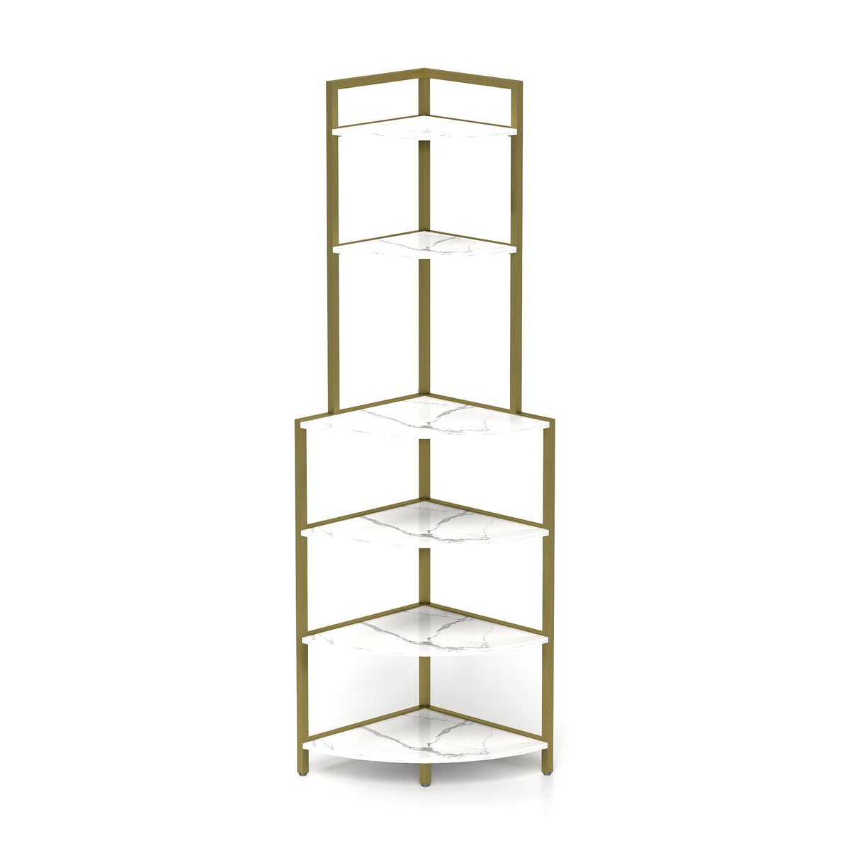 6-story corner open bookshelf, modern bookshelf, wooden frame, independent bookshelf unit, - V.I.P Digital Presence