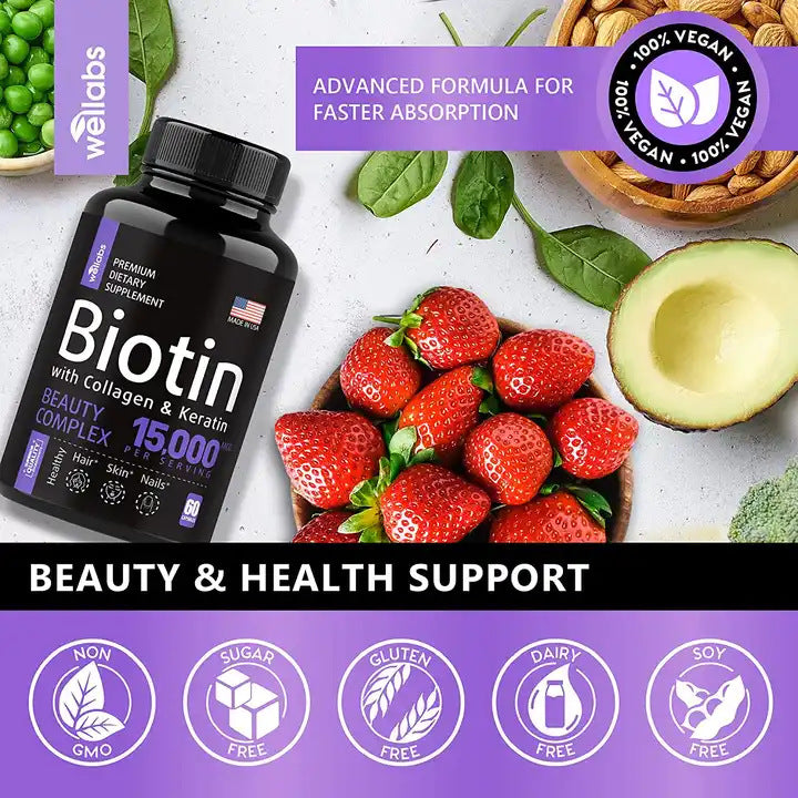 Compound Vitamin B Capsules and Biotin Capsules - V.I.P Digital Presence