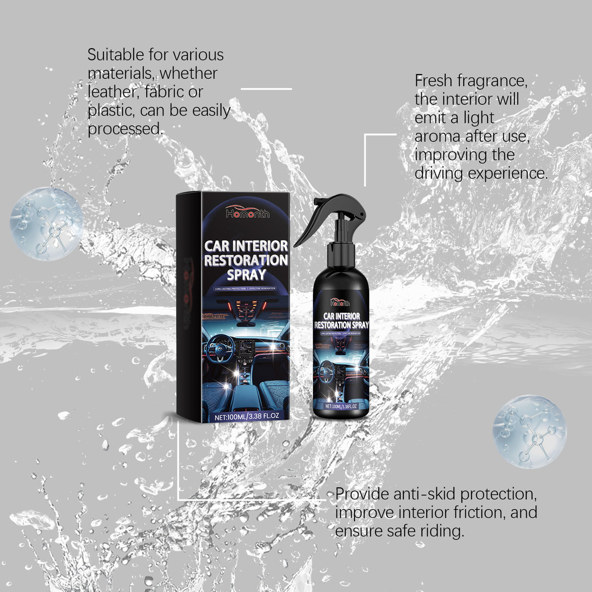 Automotive Interior Retreader Deep Cleaning, Waterproof And Anti-Fouling Reconditioning Interior Maintenance Cleaner - V.I.P Digital Presence