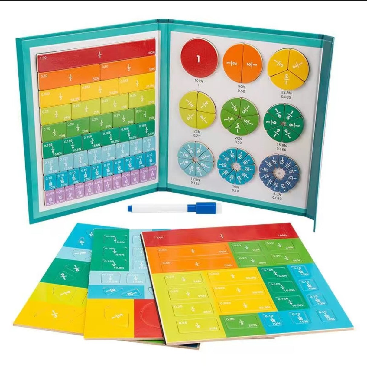 MagFractions Learning Toy