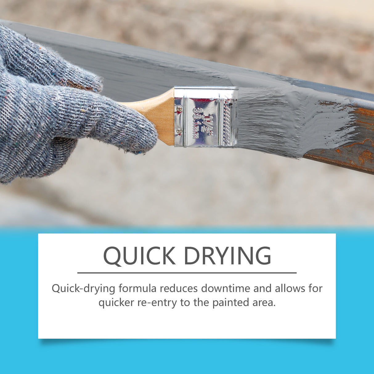 Multi-Purpose Floor Paint, Waterproof And Anti-Wear Metallic Paint, Impermeable Quick-Drying Paint Floor Renovation Paint - V.I.P Digital Presence