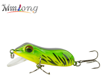 Mmlong 6.3cm Hard Frog Fishing lures Floating Minnow MR03-S Artifical Baits Wobbler Crank Bait Pesca