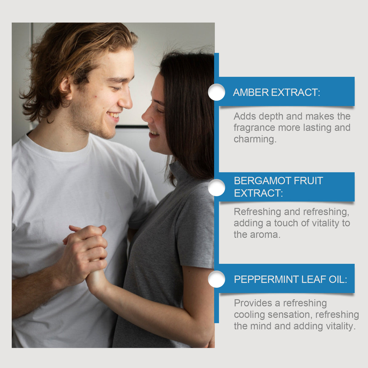 Men's Mint Cologne, Exudes Personal Charm Lasting Fragrance Light Fragrance Fresh Atmosphere Cologne - V.I.P Digital Presence