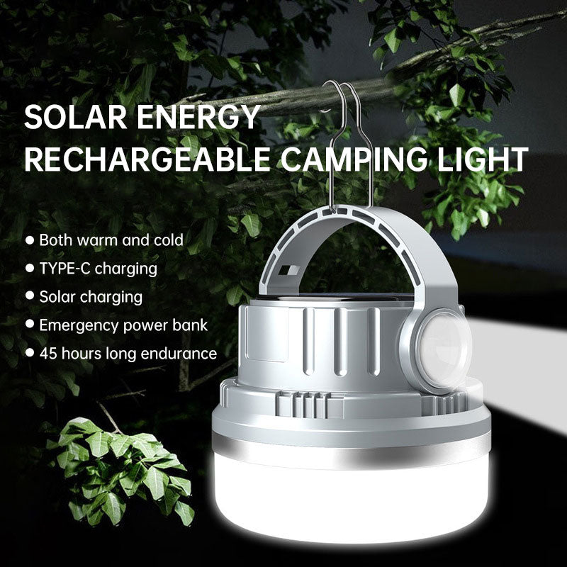 Outdoor Camping Light Solar Charging Camping Light LED Bulb Household Emergency Light - V.I.P Digital Presence