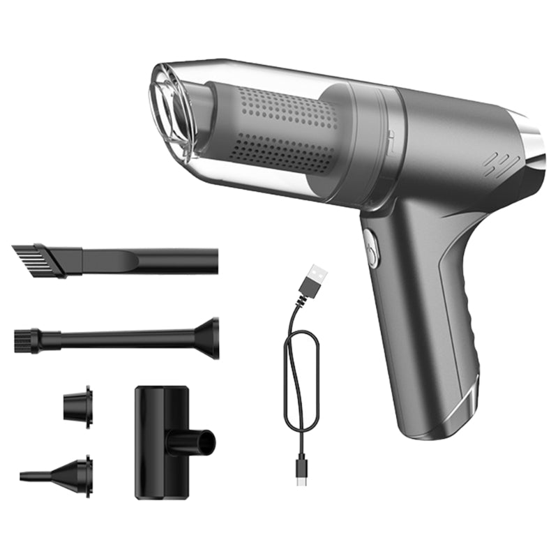 Wireless car vacuum cleaner small handheld blowing and suction dual-use with super large suction power for locomotives - V.I.P Digital Presence