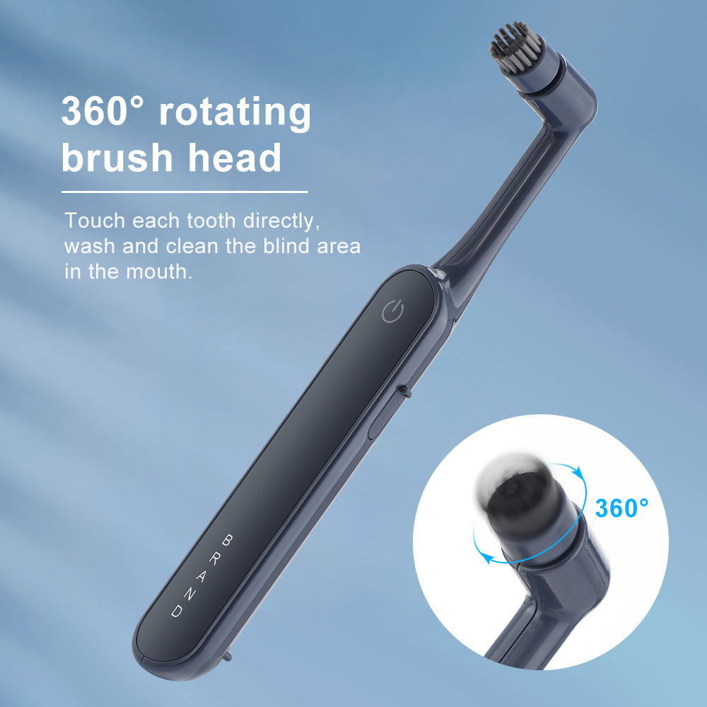 2-Speed Rotary Electric Toothbrush Rechargeable Adult Electric Toothbrush Waterproof Soft Bristle Couple Toothbrush - V.I.P Digital Presence