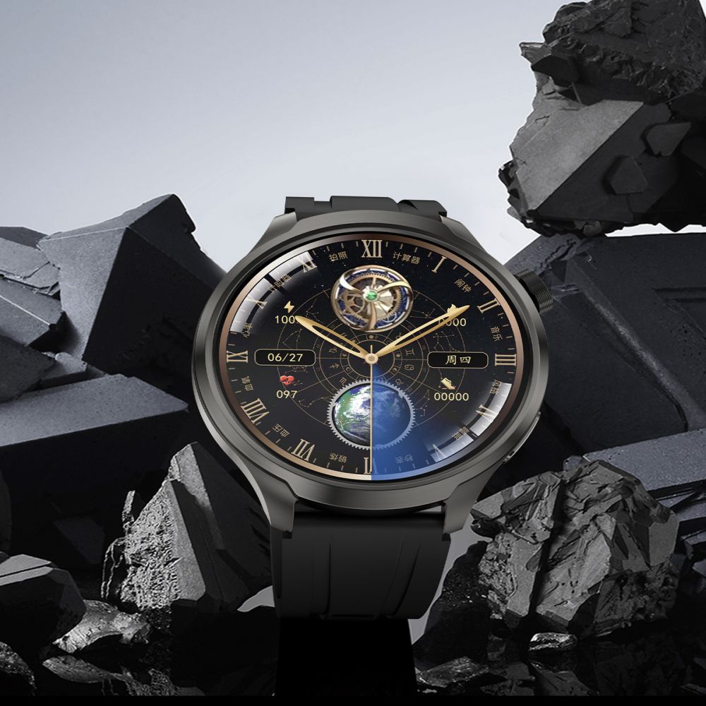 DK69 Bluetooth enabled smartwatch 1.85 display, heart rate compass, multi sport smartwatch - V.I.P Digital Presence