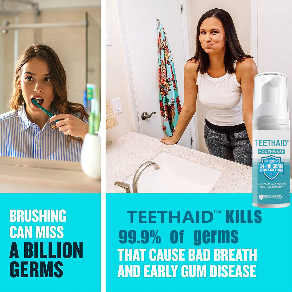 Cleanser Mousse Toothpaste Cleanser Brightening Teeth Freshening Breath Brightening Anti-Cavities Removing Stains Mouth Cleanser - V.I.P Digital Presence