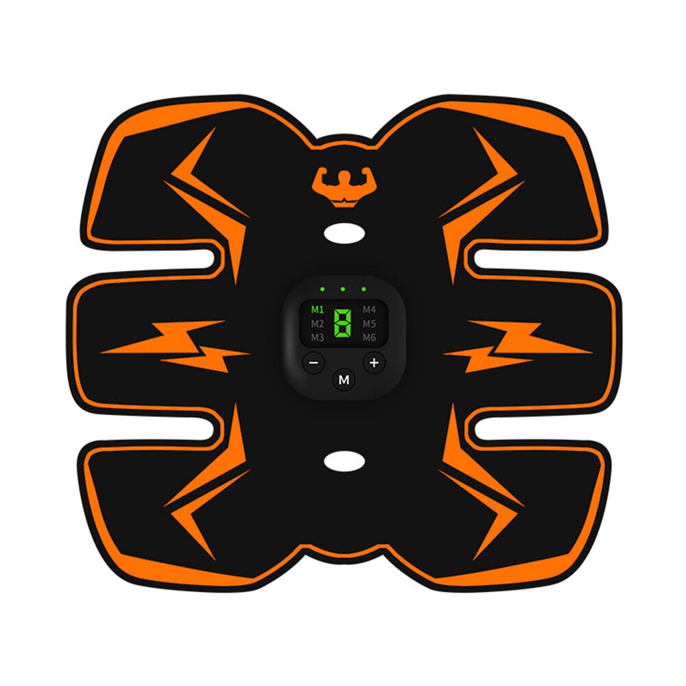EMS Muscle Stimulator with LED Display USB Rechargeable Abdominal Belt Work Out Power Fitness Abdominal Men Women - V.I.P Digital Presence