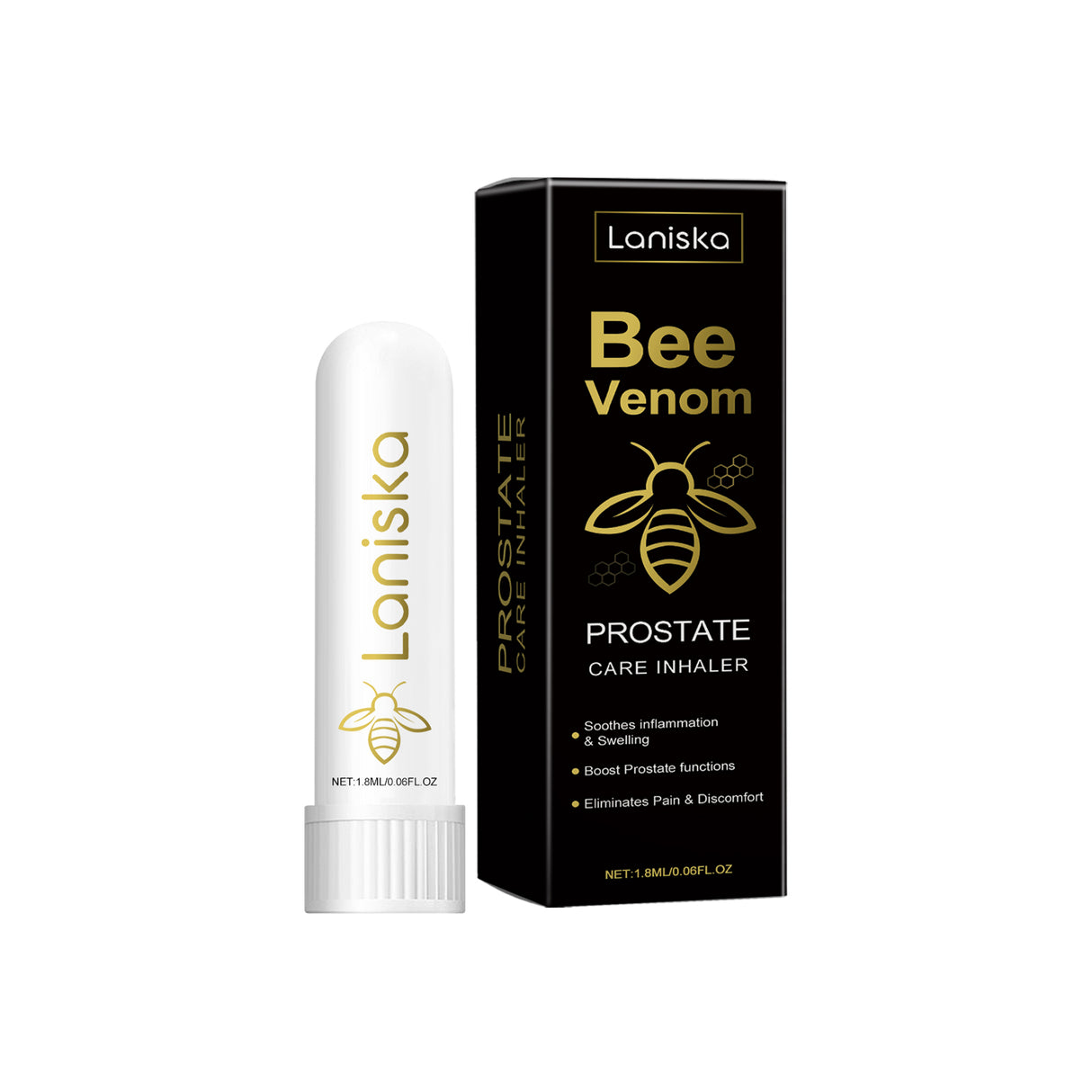 Bee Venom For Men Care Inhaler Body Relieves Discomfort And Enhances Male Vitality Daily Comfort - V.I.P Digital Presence