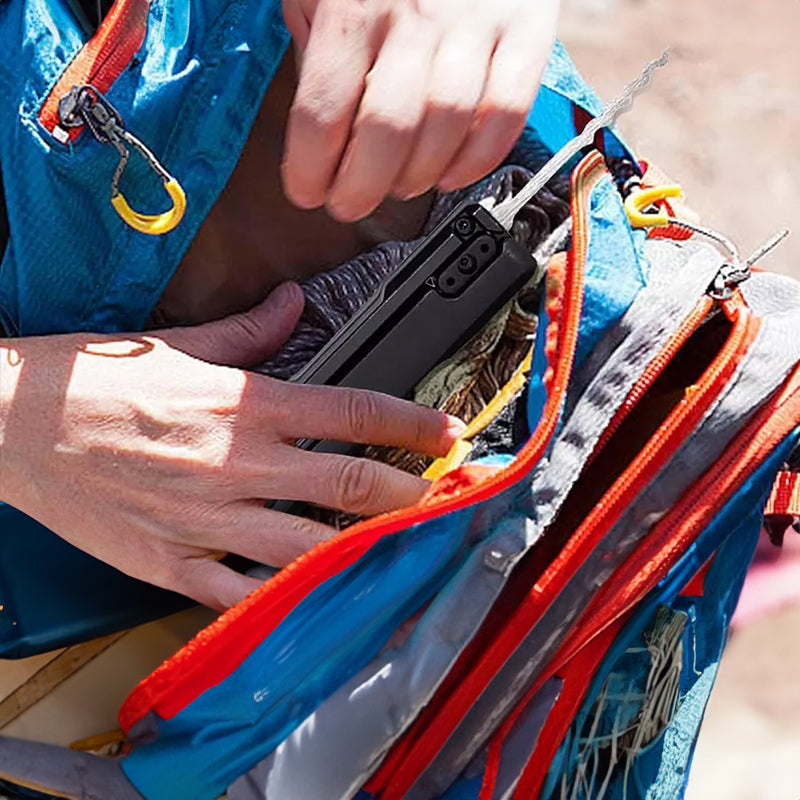 Essential stainless - steel multi - tool: quick - flip grav pick, door keys, lock rake. Durable. - V.I.P Digital Presence