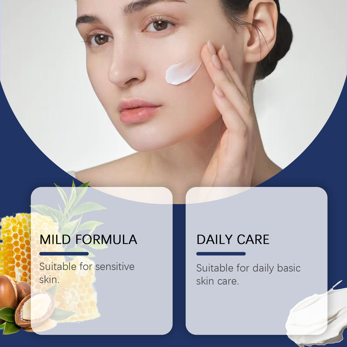 Day And Night Moisturizing Cream Moisturizes And Moisturizes Skin Gentle Repair Delicate And Tender Day And Night Moisturizing Cream