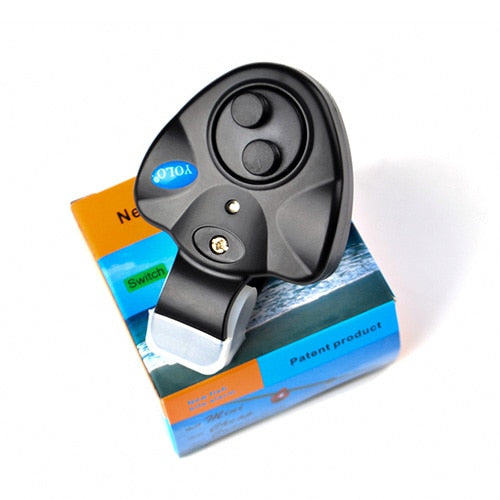 1pcs 40g Fishing Electronic LED Light Fish Bite Sound Alarm Bell Clip On Fishing Rod Black Tackle Fishing accessories - V.I.P Digital Presence