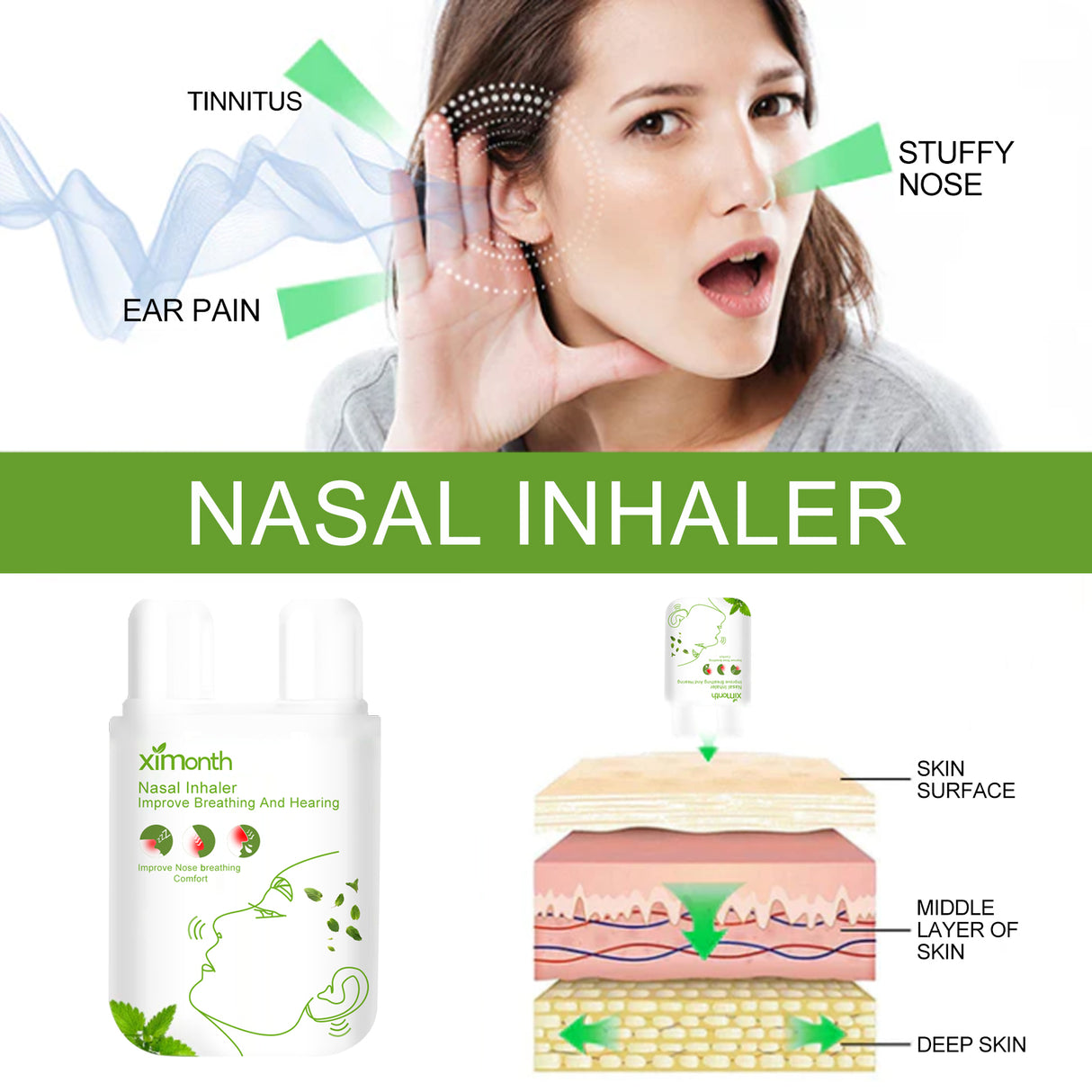 Relieves Nasal Congestion And Itchiness, Relieves Nasal Discomfort, Relieves Nasal Body Care - V.I.P Digital Presence