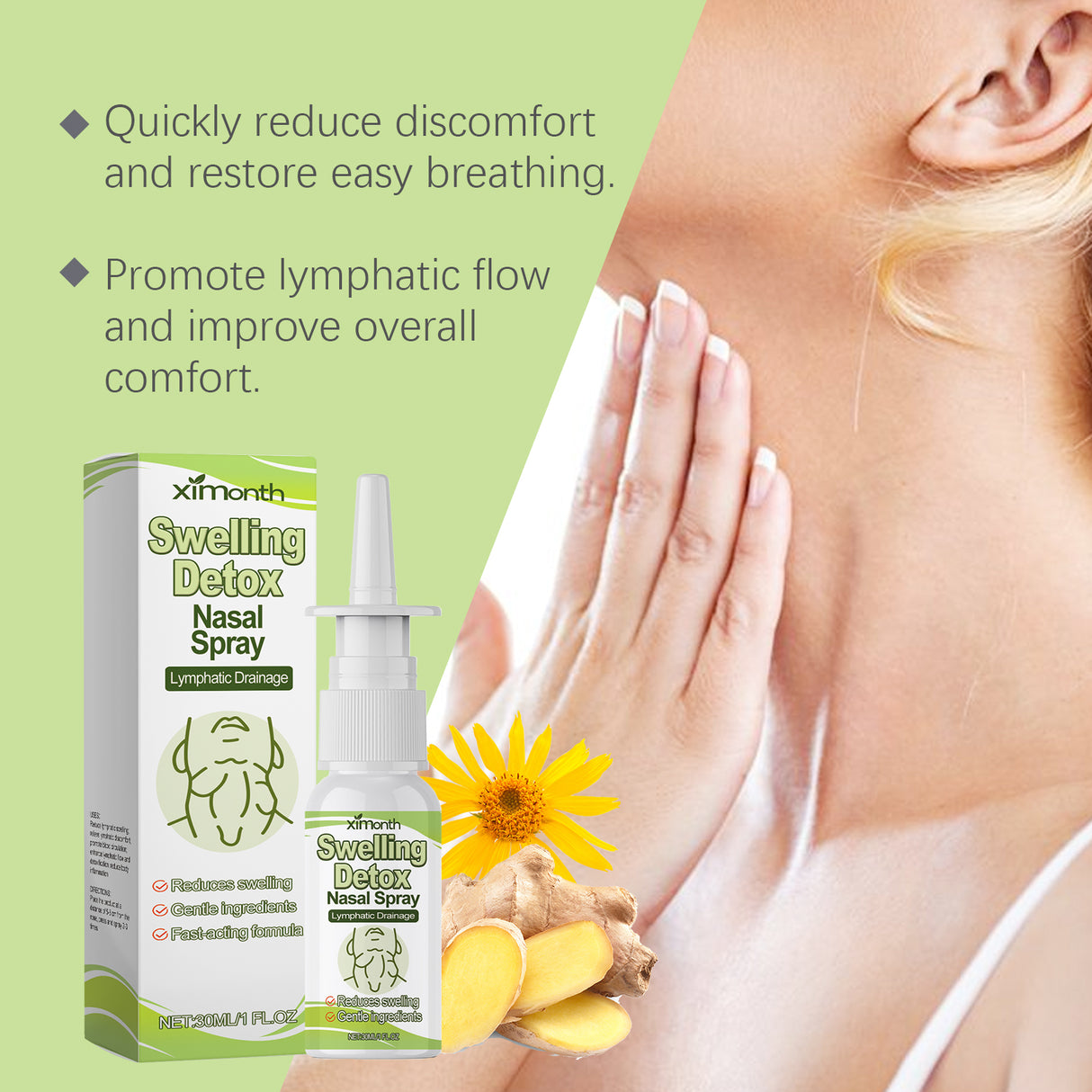 Nasal Spray Cleanses Nose Breathable Comfort Nasal Spray Daily Care For Uncomfortable Nose - V.I.P Digital Presence