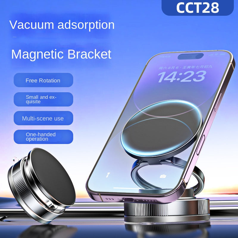 Magnetic Car Mount Vacuum Suction Cup Holder for Navigation Black Technology Product - V.I.P Digital Presence