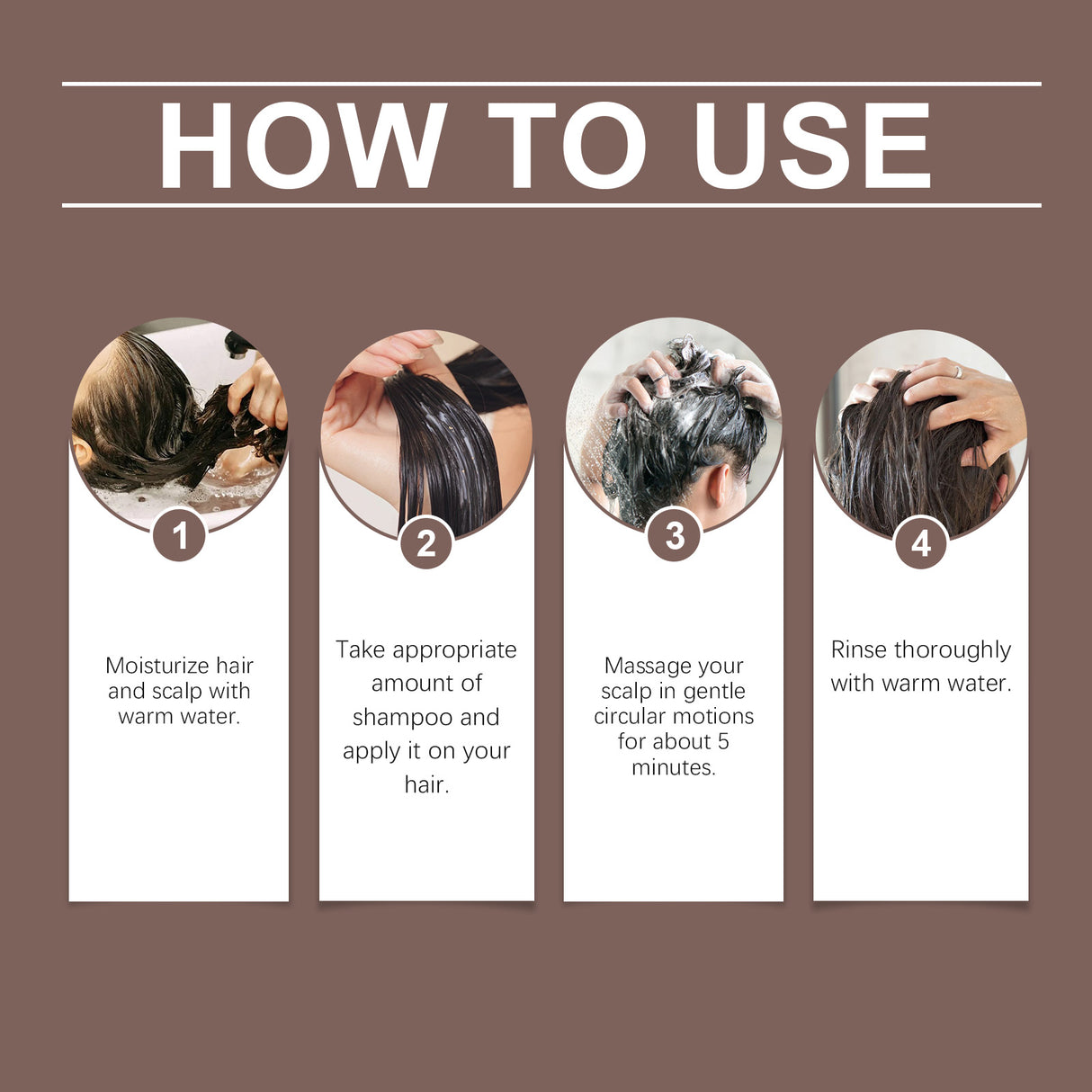 Coconut Oil Shampoo Scalp Cleansing Care Soft Shine Nourishing Hair Follicle Shampoo - V.I.P Digital Presence