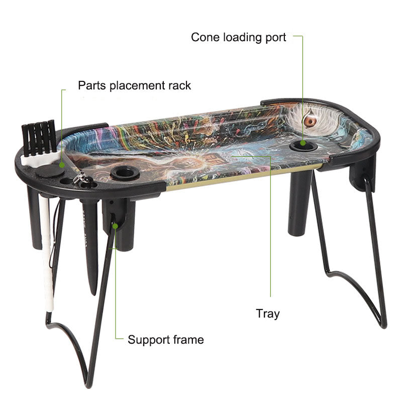 Multi functional set square cigarette control table horn tube filling set portable manual control table - V.I.P Digital Presence