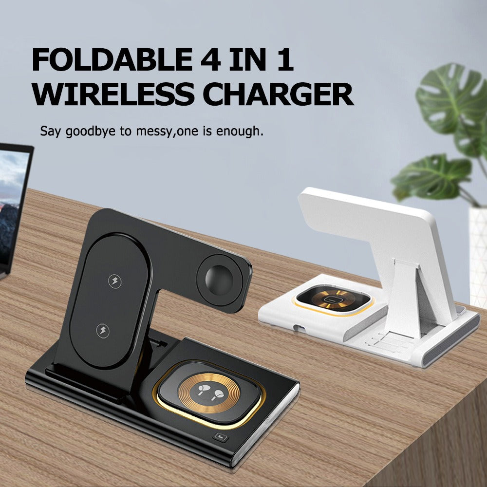 3 in 1 wireless charger supports fast charging and multifunctional wireless charging - V.I.P Digital Presence
