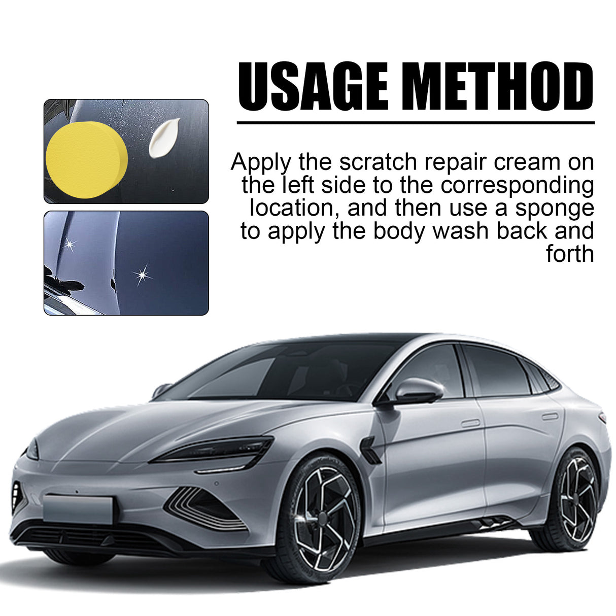 Car Scratch Repair Paste, Automotive Finish Scratch Deep Repair Finish Polishing Reconditioning Cream - V.I.P Digital Presence